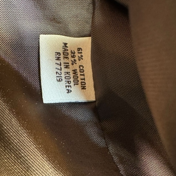 Pronto Uomo Brown Casual Everyday Wool Cotton Blazer Mens Size Large - Picture 4 of 7